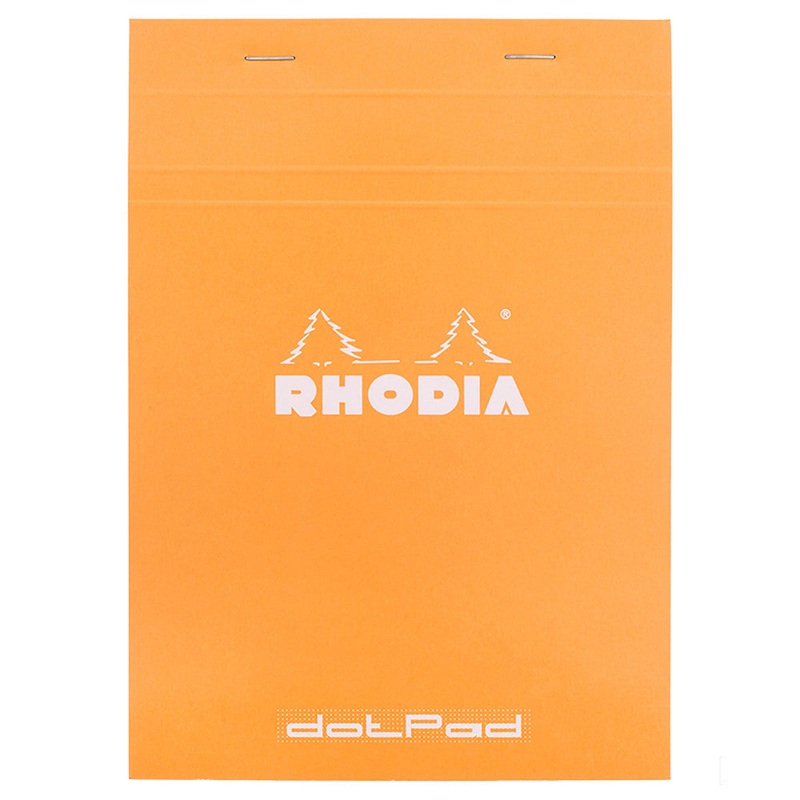 Rhodia No. 16 Notepad – Orange, Dotted