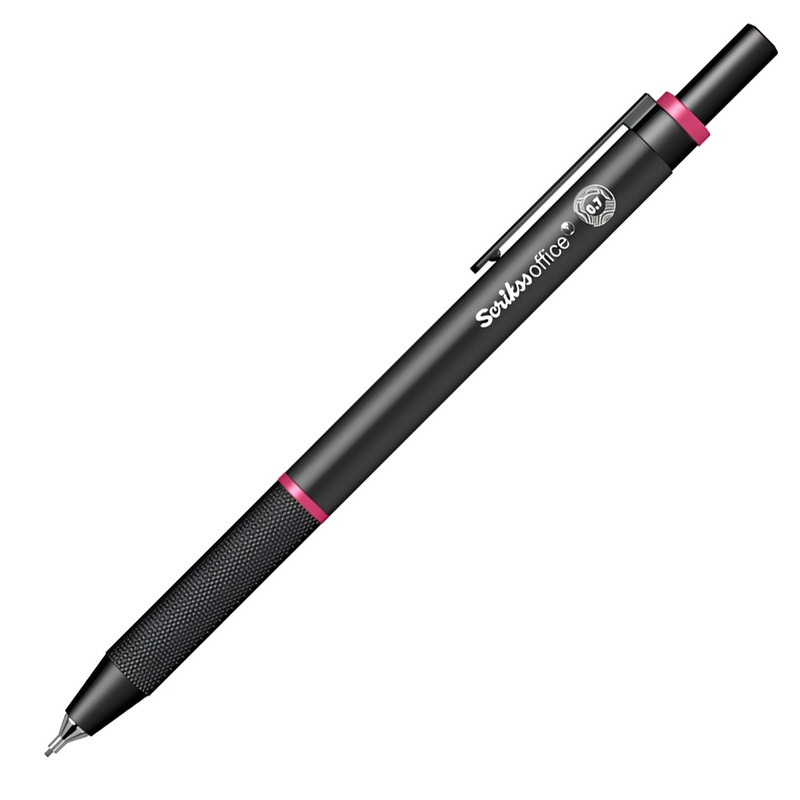 Scrikss Twist 0.7mm Mechanical Pencil – Pink Line BT