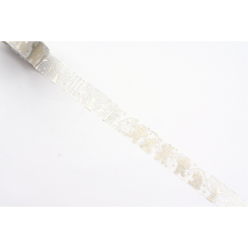 SEAL-DO Washi Tape – Silhouette – Mountain Bear