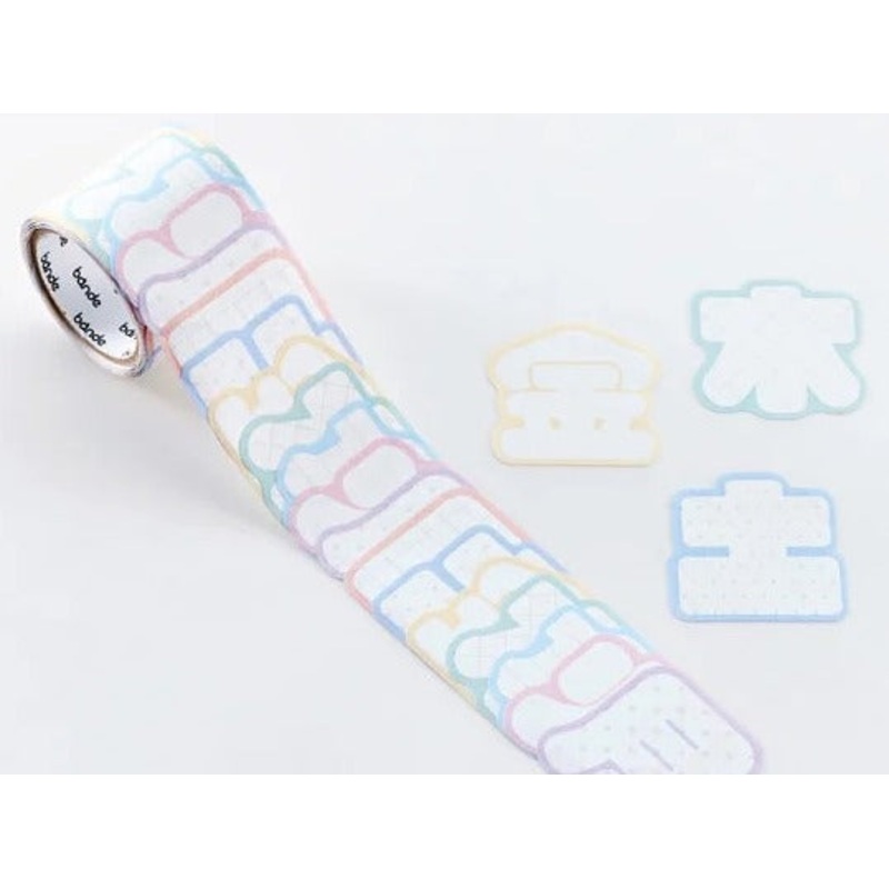 Bande – Writeable Roll Sticker – Japanese Weekdays