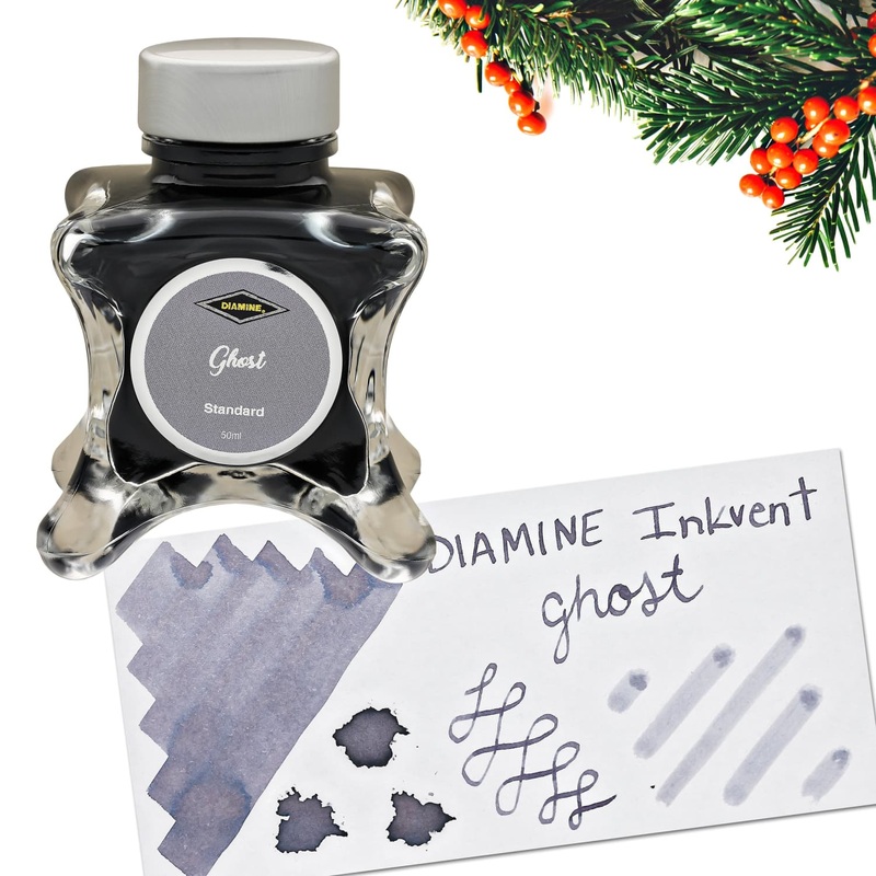 Diamine Inkvent Green Edition Standard Bottled Ink in Ghost – 50 mL