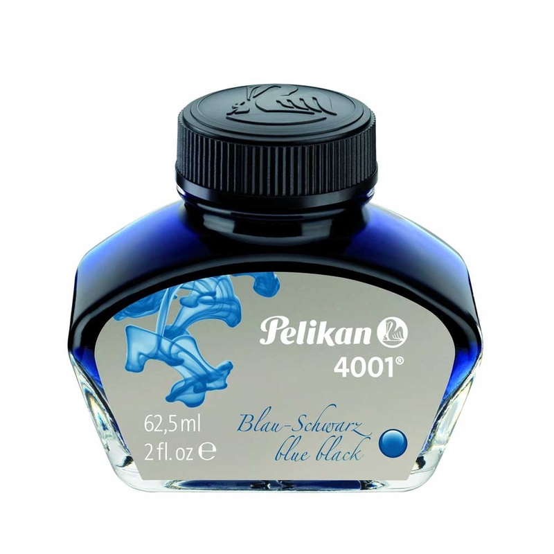 PELIKAN, Ink Bottle – 4001 BLUE BLACK (62.5mL).