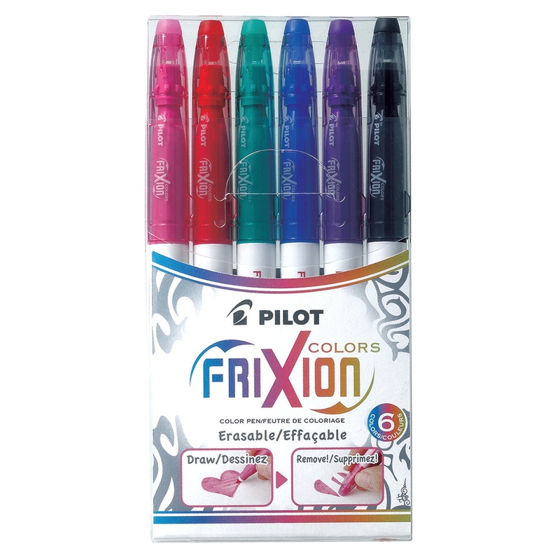 Pilot FriXion Colors Felt Marker Pens – 6pc
