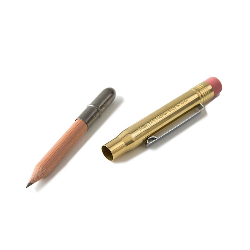 Travelers Company Brass Pencil, HB