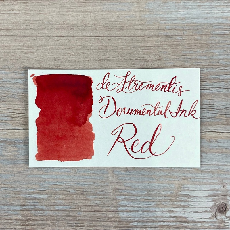 De Atramentis Document Ink Red – 45ml Bottled ink 45ml