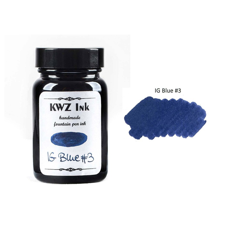 KWZ Iron Gall Blue #3 Ink Bottle – 60ml