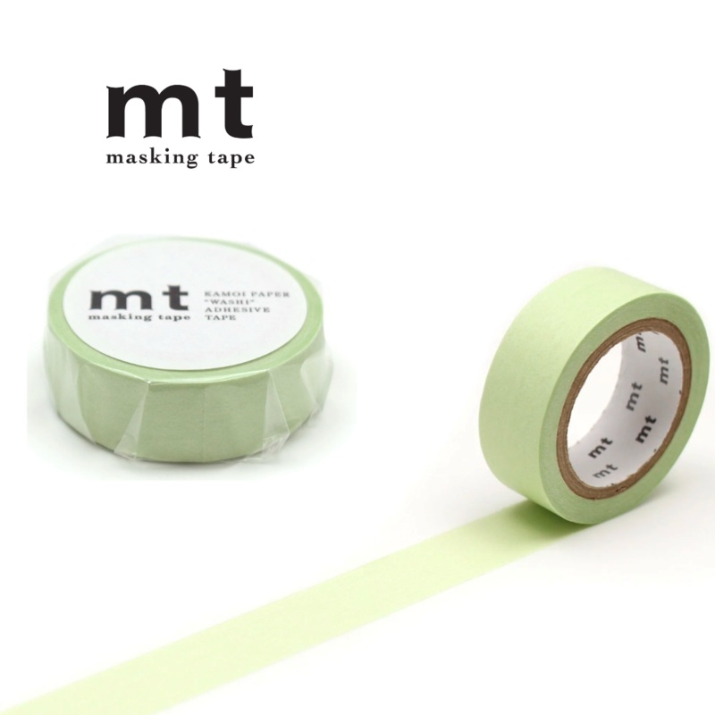 MT Basic Washi Tape – Pastel Leaf 7m