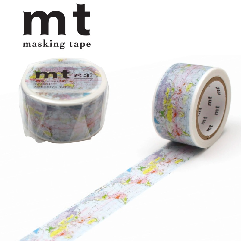 MT Masking Tape EX Washi Tape – World Climates And Oceanic Currents