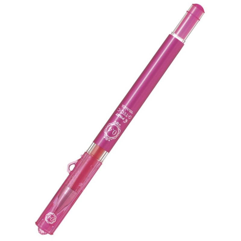 Pilot G-Tec Maica 0.4mm Gel Pen – Pink Rose