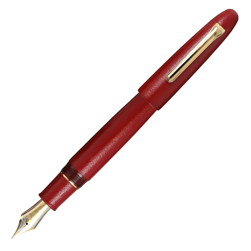 Sailor Iro Miyabi I Suou King of Pens Fountain Pen – Red GT Medium