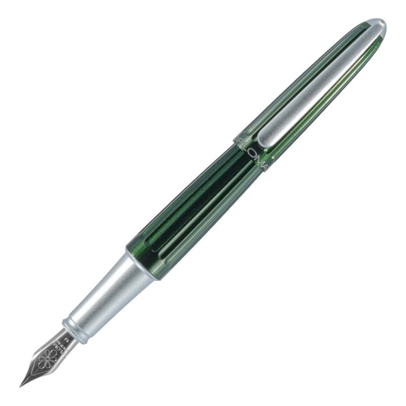 Diplomat Aero Fountain Pen – Evergreen CT Extra Fine
