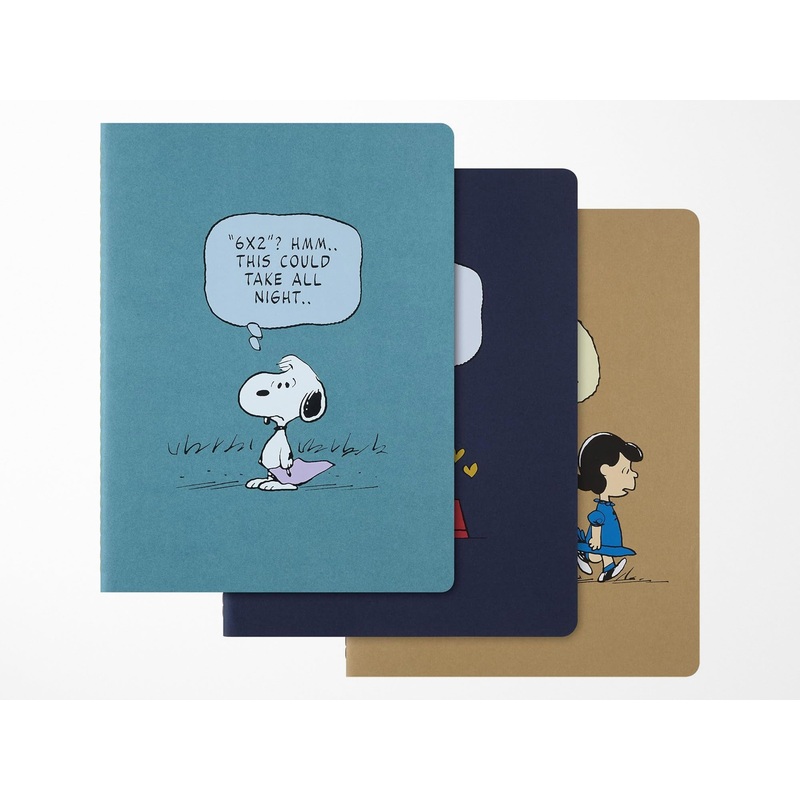 Moleskine Peanuts Limited Edition Cahier Journals – Set of 3