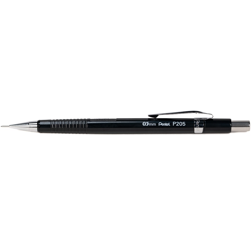 Sharp P205 Mechanical Pencil, 0.5 mm, Black