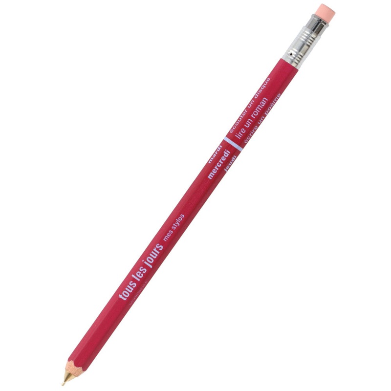 Mark’s Tokyo Edge Mechanical Pencil – tous les jours – Red Wine