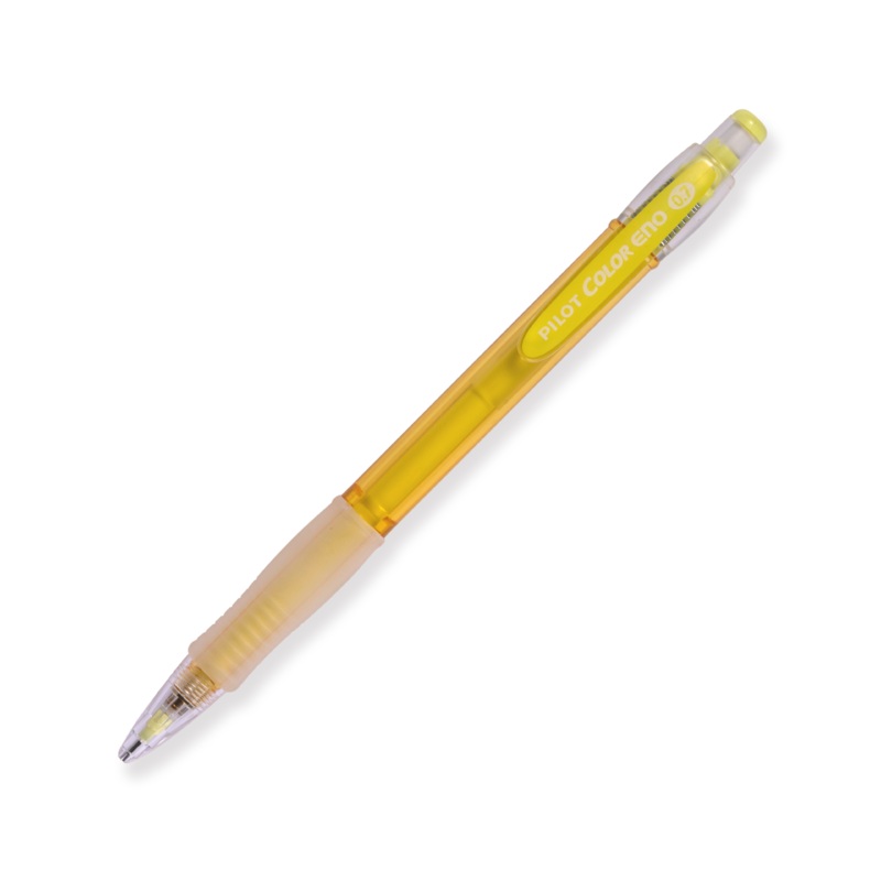 Pilot Color Eno Mechanical Pencil – 0.7 mm – Yellow Body – Yellow Lead