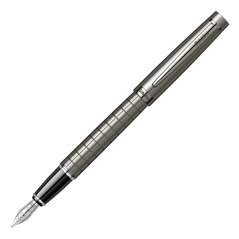 Scrikss Honour 38 Fountain Pen – Carbon Grey Medium