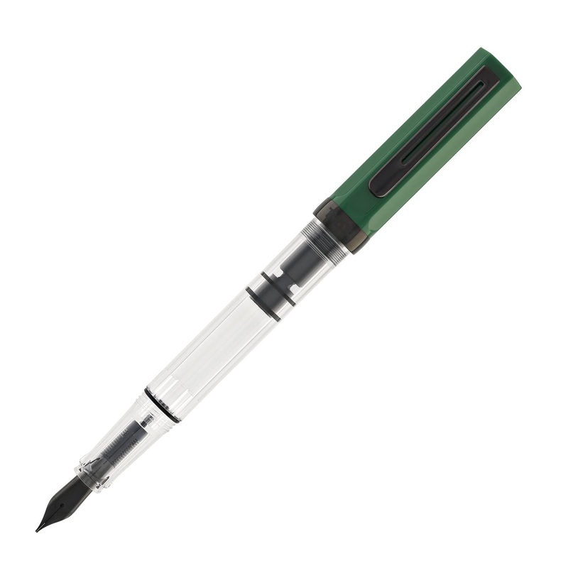 TWSBI Eco Fountain Pen in Irish Green with Onyx Extra Fine
