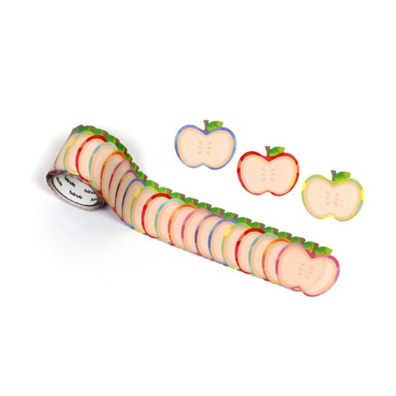 Bande – Writeable Roll Sticker – Apples