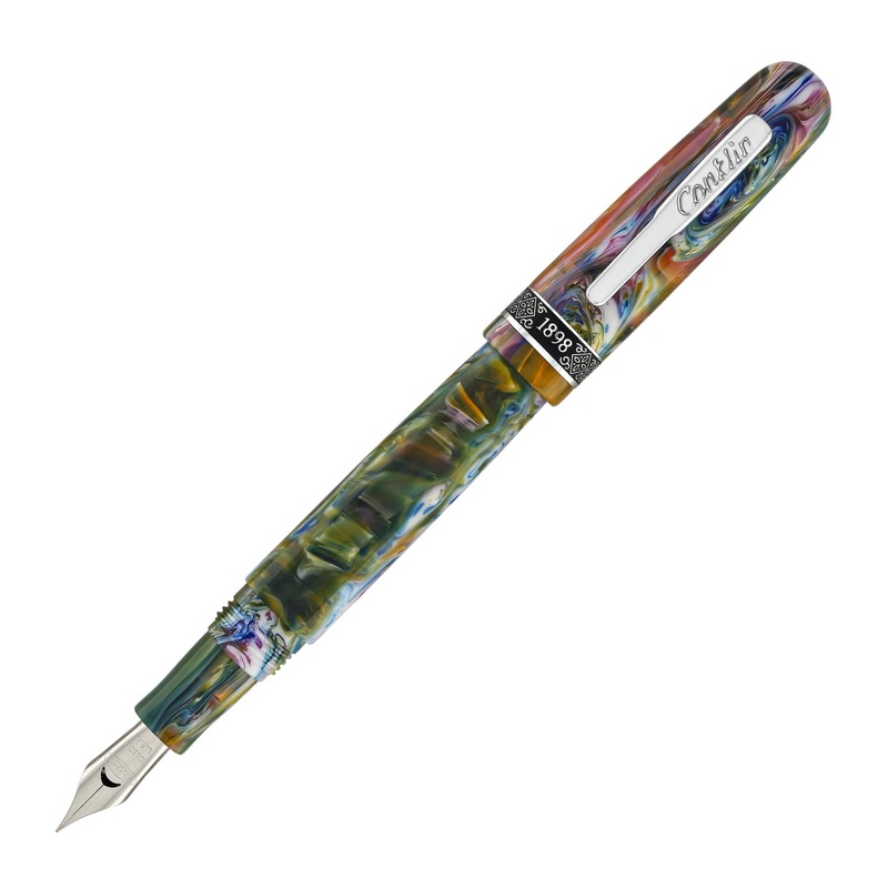 Conklin 1898 Fountain Pen in Misto Green Omniflex