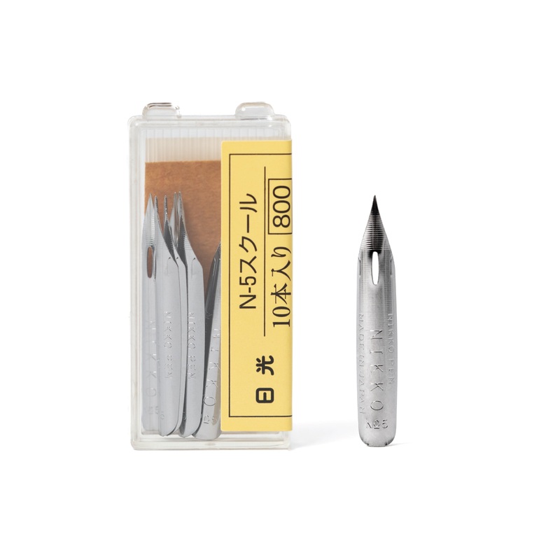 Nikko N-5 School Pen Nib, Set of 10