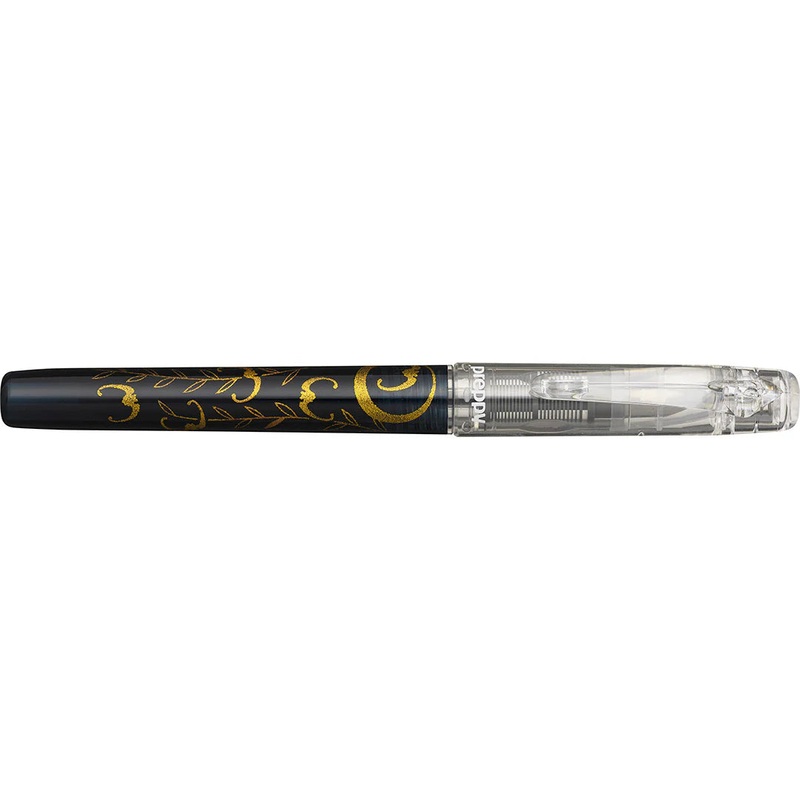 Platinum Preppy Wa Maki-e Yanagi ni Koumori (Bats and Willow) Fountain Pen – 03 (Fine)