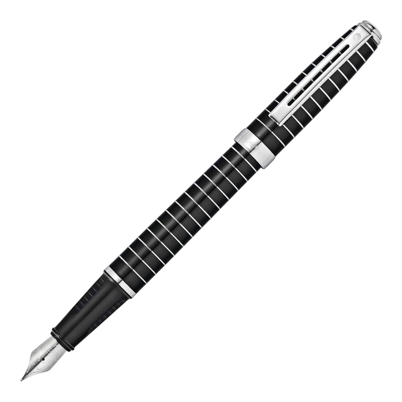 Sheaffer Prelude Fountain Pen – Black CT Medium
