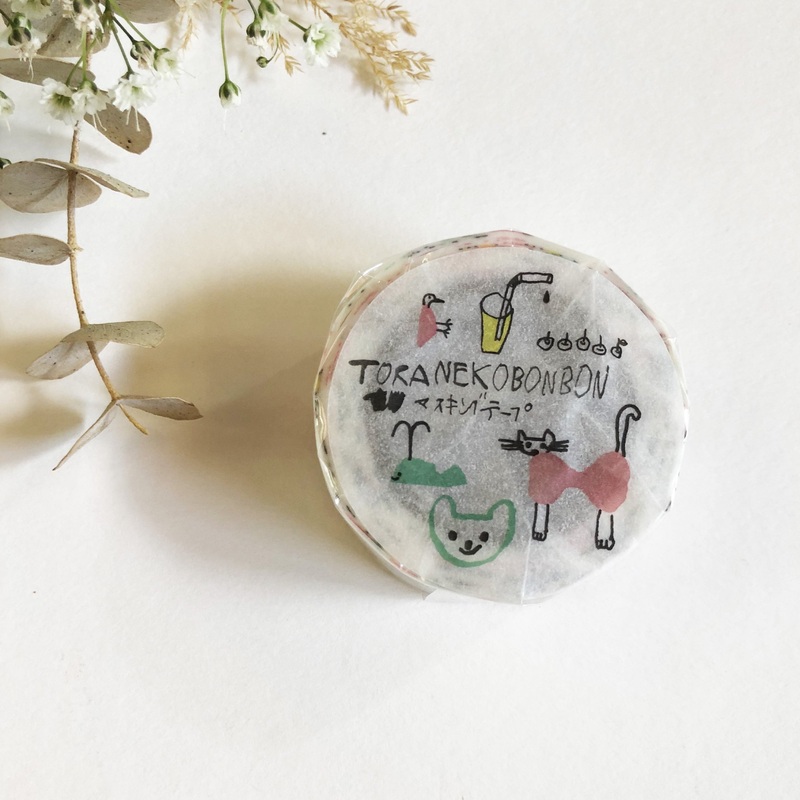 Toraneko Bonbon Washi Tape – The Memory of  Mon Petit C