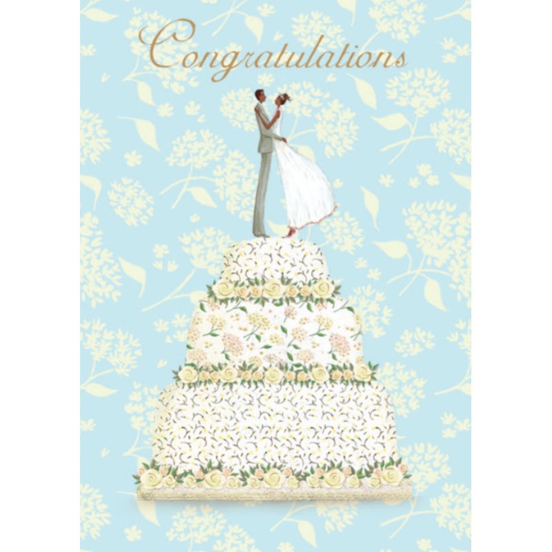 Wedding – Kissing on Top of the Wedding Cake