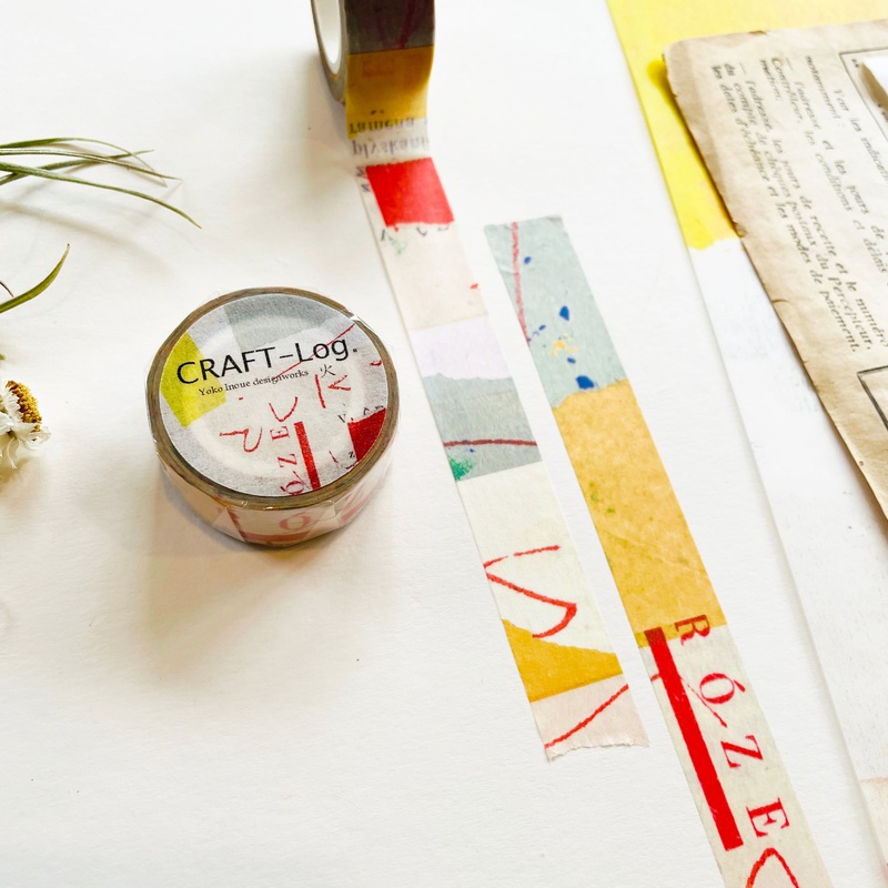 Yoko Inoue x niconeco Five Elements Washi Tape – Fire(18mm)