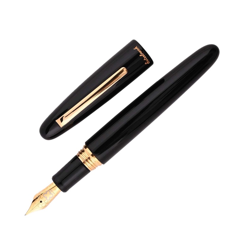 Esterbrook Estie Oversize Fountain Pen – Ebony Black GT Extra Fine