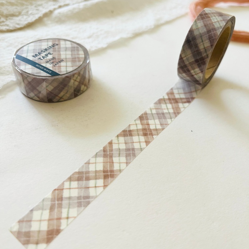 Mindwave Washi Tape – Checkered Pattern