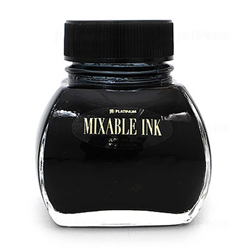Platinum Dye Ink Bottle, Black – 60ml