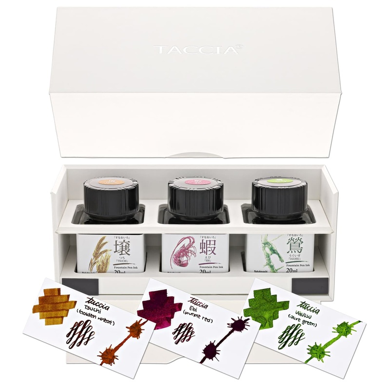 Taccia Mini Bottled Ink Set in Atmospheric Austerely Elegant – 20mL