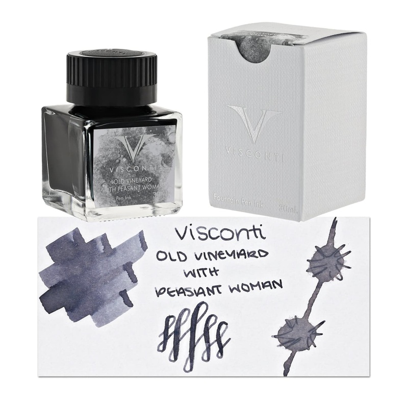 Visconti Van Gogh Bottled Ink in Old Vineyard with Peasant Woman (Grey) – 30mL