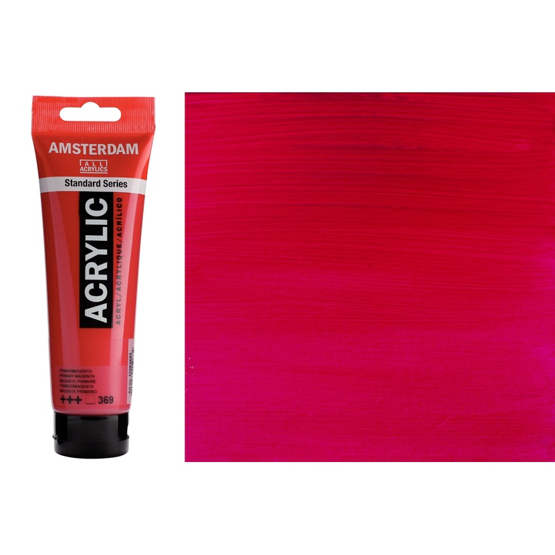 Amsterdam Standard Acrylic Colors, 120 mL, Primary Magenta