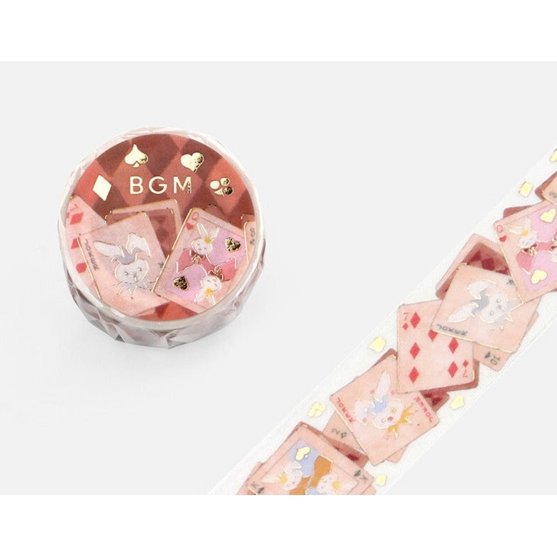 BGM Washi Tape – Life Foil Stamping Rabbit Trump