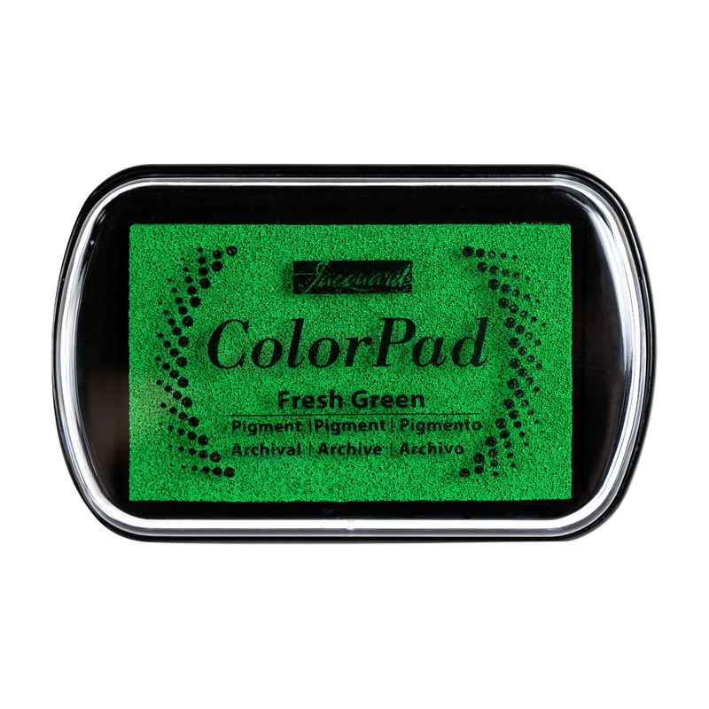 ColorPad Archival Pigment Ink Pad, Fresh Green