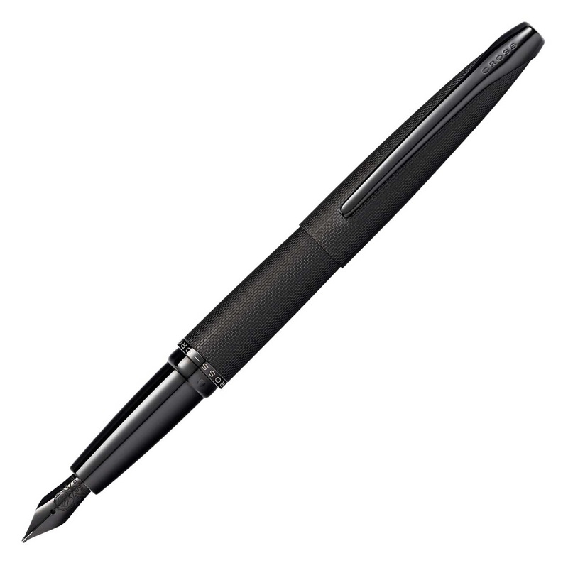 Cross ATX Fountain Pen – Brushed Black Fine