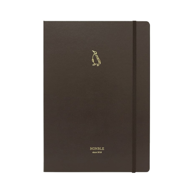 Nonble A5 Notebook – Ruled Coffee Brown