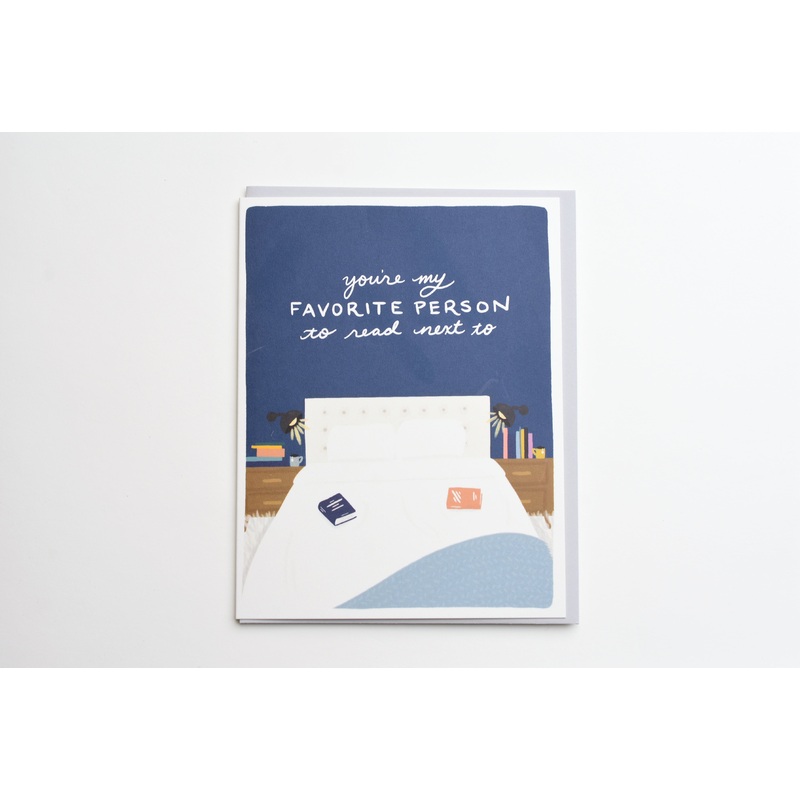 You’re My Favorite Person To Read Next To