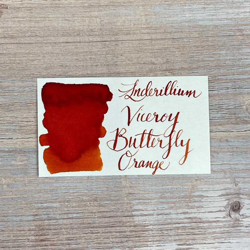 Anderillium Viceroy Butterfly Orange – 1.5 Oz Bottled Ink 1.5oz