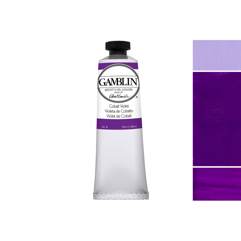 Gamblin Artist’s Oil Colors, Cobalt Violet 37 mL tube