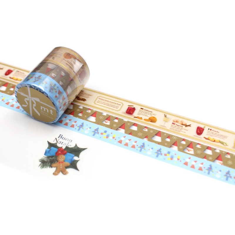 mt Washi Tape – Christmas Set C