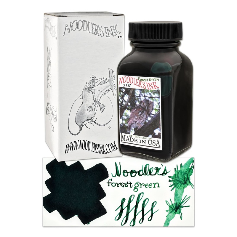 Noodler’s Forest Green Fountain Pen Ink – 3oz Bottle