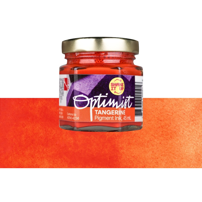 Optimist Pigment Ink, #015 Tangerine, 45 mL Inkwell