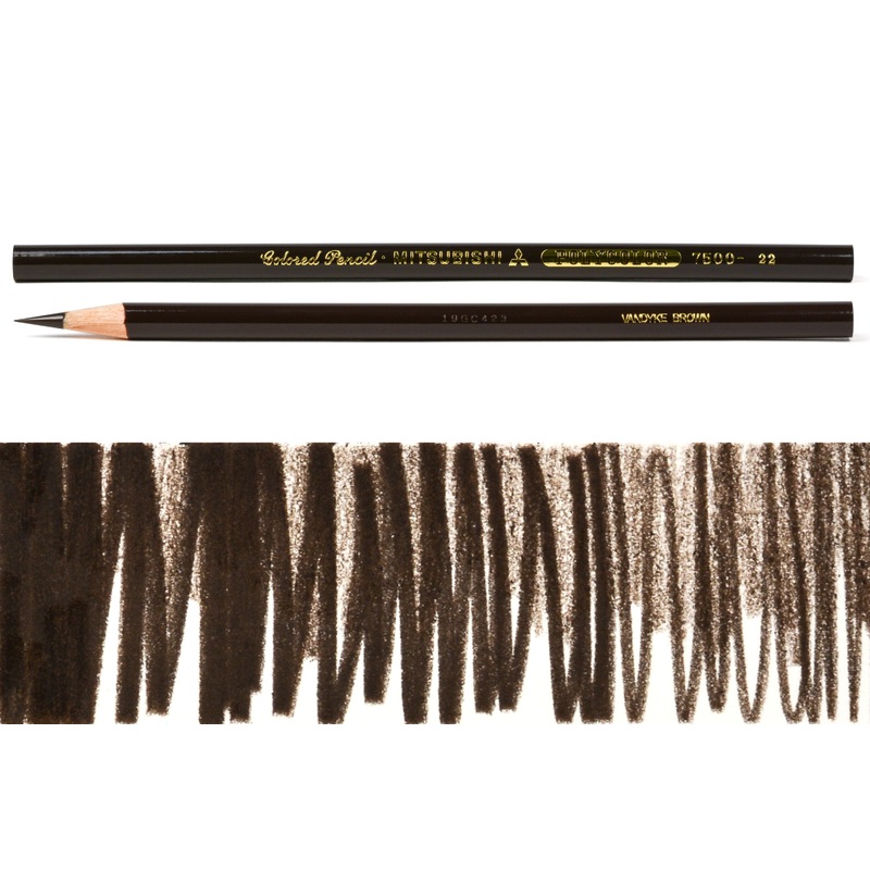 Polycolor Colored Pencils, #22 Vandyke Brown