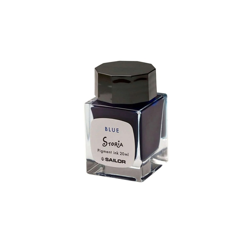 Sailor Storia Pigment Ink Bottle, Night Blue – 20ml