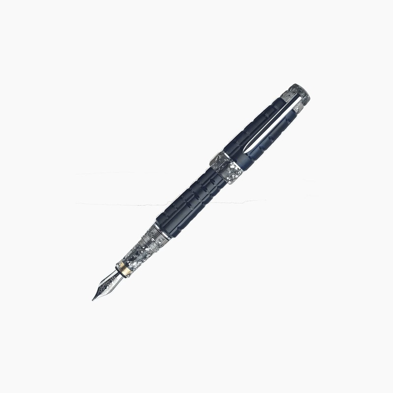 Benu Tessera Collection Fountain Pen in Galena Medium