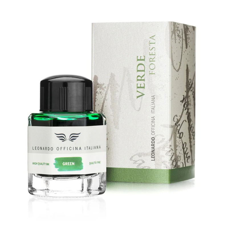 Leonardo Officina Italiana Fountain Pen Ink – Verde Green 40ml