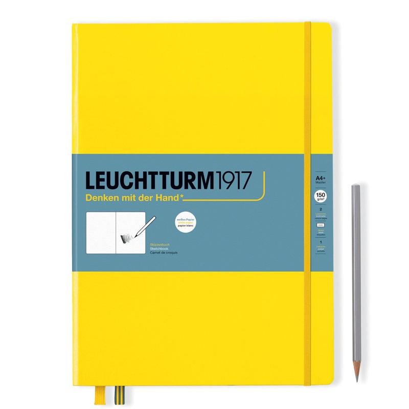 Leuchtturm1917 Sketchbook Master (A4+) – Lemon